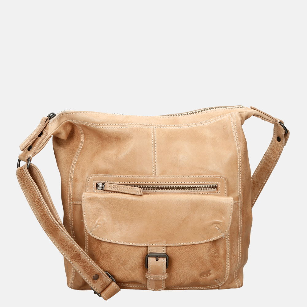 Stoere leren tas dames hot sale